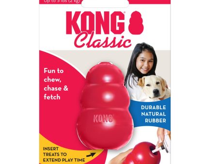 KONG Classic Dog Toy 1ea XS Fashion