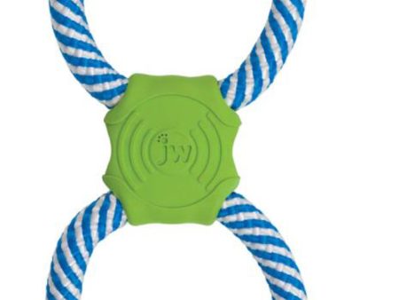 JW Pet Pet Giggle Tug Toy Multi-Color 1ea 12 in, One Size Online Sale