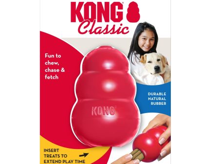 KONG Classic Dog Toy 1ea LG Fashion