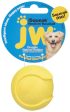 JW Pet iSqueak Bouncin  Dog Toy Baseball Assorted 1ea SM Supply