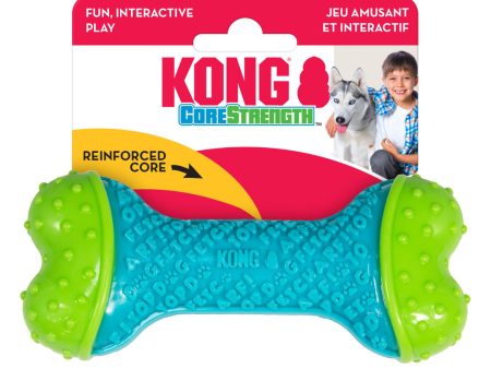 KONG Corestrength Bone Dog Toy 1ea SM MD Fashion