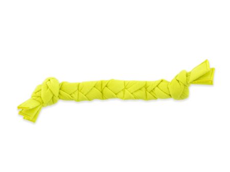 GURU Squeaking Tennis Snuffle Rope Dog Toy 1ea 12 in Supply