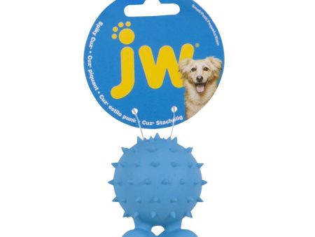 JW Pet Spiky Cuz Dog Toy Assorted 1ea SM Online