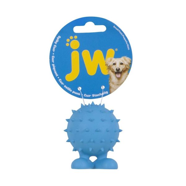 JW Pet Spiky Cuz Dog Toy Assorted 1ea SM Online