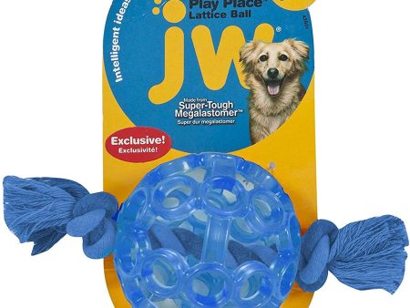 JW Pet Playplace Lattice Ball Dog Toy Assorted 1ea MD Online Hot Sale