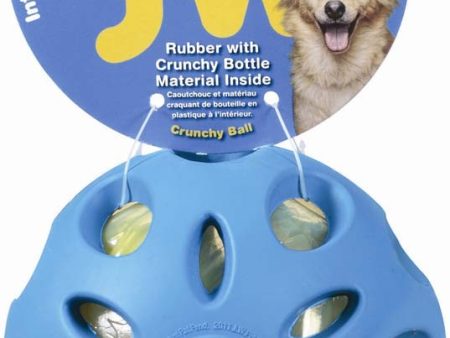 JW Pet Crackle Heads Crackle Ball Dog Toy Assorted 1ea LG on Sale