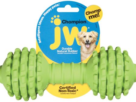 JW Pet Chompion Heavyweight Dog Toy Assorted 1ea LG Supply