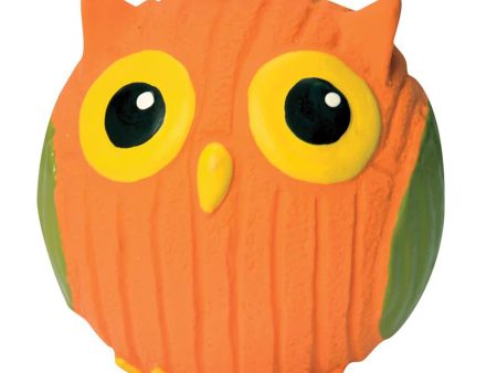 Hugglehounds Dog Poppy Owl Ruff-Tex Ball Small Cheap