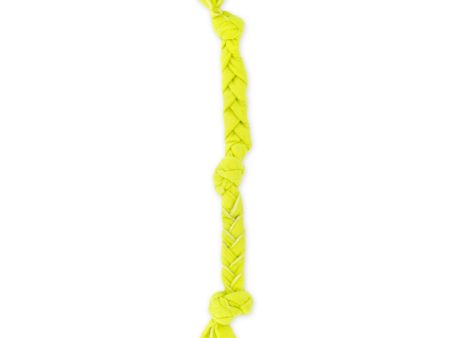 GURU Squeaking Tennis Snuffle Rope Dog Toy 1ea 24 in Supply