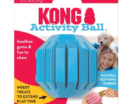 KONG Activity Ball Puppy Toy Assorted 1ea SM Discount