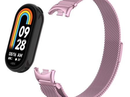 Xiaomi Mi Band 8 Milanese Loop Strap | Rose Pink Online