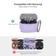 Samsung Galaxy Buds 3 Pro   Samsung Galaxy Buds 3 Case Cover | Silicone Protective Headphone case - Purple For Discount