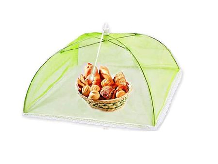 Mesh Food Cover Tent [ Large Size ] Umbrella Food Cover |Green Discount