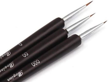 3Pcs Dotting Painting UV Gel  Polish Brush Cheap