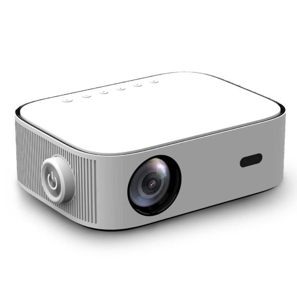 WiFi Projector[ 400 ANSI Lumens  Screen Size 38-200 inch ] [Mobile Screen Mirroring ] Native Resolution 1080P Video Projectors Sale