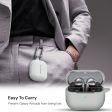 Samsung Galaxy Buds 3 Pro   Samsung Galaxy Buds 3 Case Cover | Silicone Protective Headphone case - Grey Sale