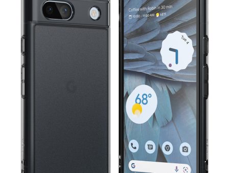 Google Pixel 7a Case Cover | Fusion Series | Matte Smoke Black Online now