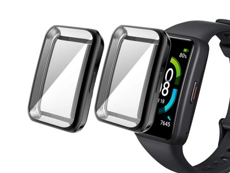 Huawei Band 7 TPU Watch Case |Pack of 2| Black Cheap