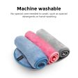 [4 Per Pack] Makeup Remover Cloth Soft Microfiber Reusable Facial Cleansing Towel- Black Pink,Blue,Grey Cheap