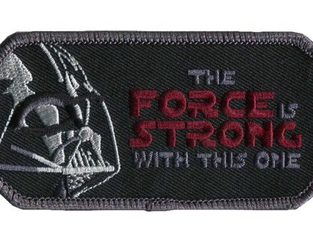 Velcro The Force Is Strong with This One Morale Tactical Airsoft Patch For Discount