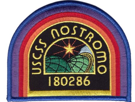 Black USCSS Nostromo Cosplay Crew Costume Patch Supply