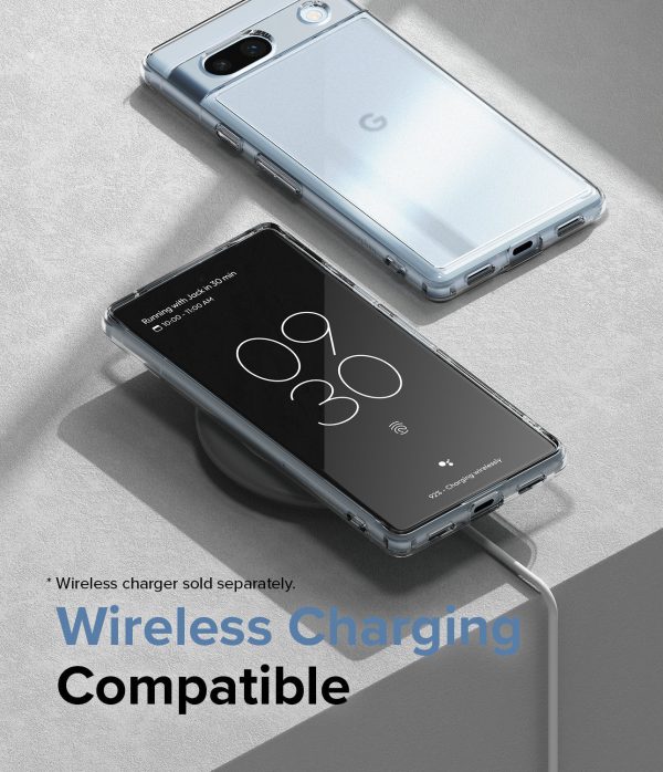 Google Pixel 7a Case Cover | Fusion Series | Matte Clear Sale