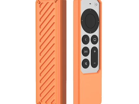 Apple TV 4K  2021  Silicone Remote Case Cover |Orange For Sale