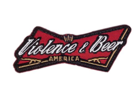 Violence and Beer America Tactical Patch on Sale