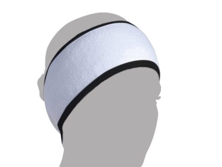 Facial Spa Headband, Ultra Soft Microfiber Adjustable Face Wash Headband Reusable Cloth Stretch Towel - White on Sale