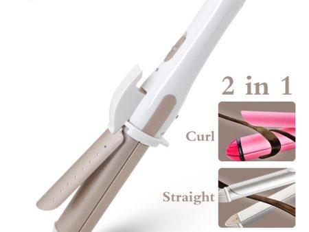 Mini PRO 2 in 1 Hair Hair Straightener Iron Curler Online Hot Sale