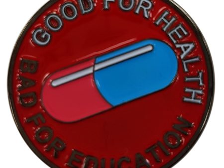 Die cast Pin Akira Good for Health Bad for Education on Sale