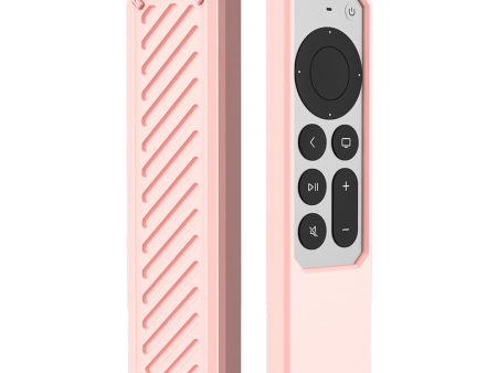 Apple TV 4K  2021  Silicone Remote Case Cover |Light Pink Fashion