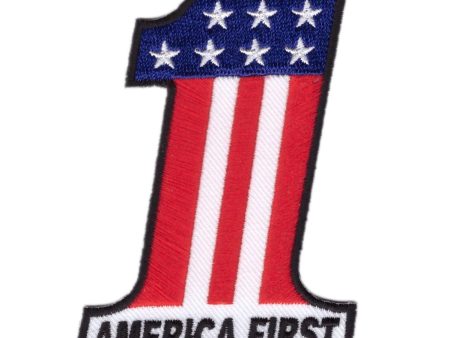 America First MAGA Biker Jacket Patch Online now