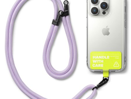 Holder Link Strap Designed for Camera Strap and Phone Strap | Purple (Tarpaulin Neon Green) on Sale