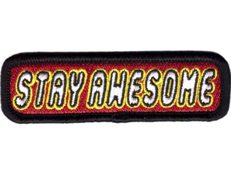 Velcro Stay Awesome Morale Tactical Patch Fashion