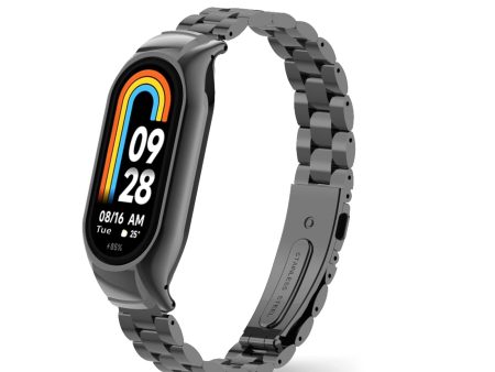 Xiaomi Mi Band 8 Metal Watch Strap | Black Online