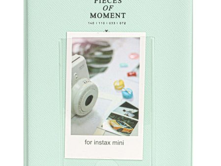 64 Pockets Photo album for with Fujifilm Instax Mini 12 11 9 8+ 8 7s 25 26 50s 70 90  Instant Printer Film Instant Camera & Name Card- Mint Green Sale