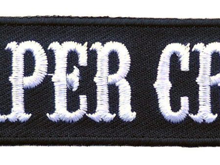 Black Reaper Crew Outlaw Biker Opie Jacket Beanie Patch For Discount