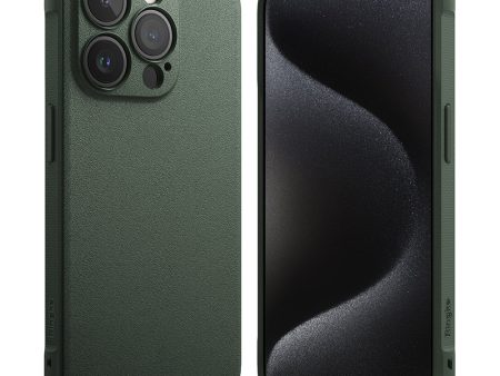 iPhone 15 Pro Case Cover| Onyx Series | Dark Green Hot on Sale