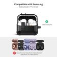 Samsung Galaxy Buds 3 Pro   Samsung Galaxy Buds 3 Case Cover | Hard TPU Protective Headphone case - Black Online Sale