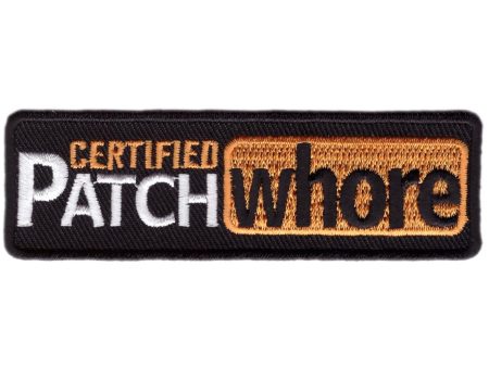 Velcro Certified Patch Wh*re Collector Morale Gear Achievement Tactical Badge Sale