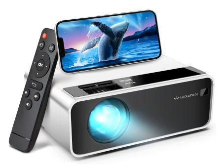 Mini Wifi Projector |150 ANSI Screen Size upto 120inch| Native Res 800x480P| Wireless Screen Mirroring Home Theater Portable Projectors For Cheap