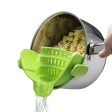 Silicone Snap N Strain Strainer | Green Sale