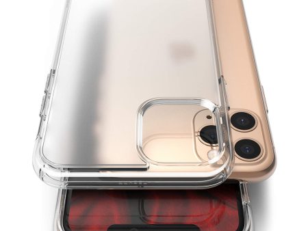 Apple Iphone 11 Pro Case Cover| Fusion Matte Series| Clear Fashion