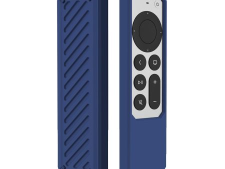 Apple TV 4K  2021  Silicone Remote Case Cover |Dark Blue Hot on Sale