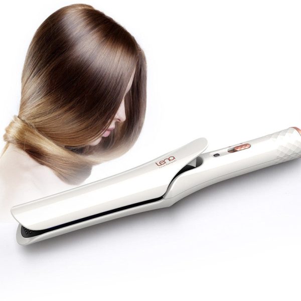 2 in 1 Electric Ceramic Fast Hair Straightener and Curler Hair Styling Tool Curling Iron Wand Curler Styler EU Plug Flat Iron Sale