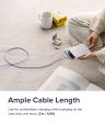 Fast Charging Pastel Cable | USB Type A to Type C | Purple  2m on Sale