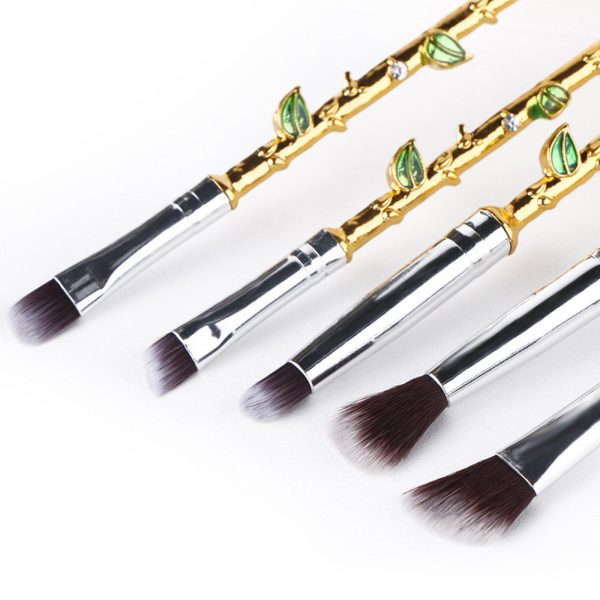 5Pcs Rose Make Up Brushes Online Sale