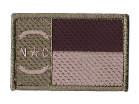 North Carolina Multicam Flag Tactical Patch Online now