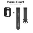 Xiaomi Redmi Watch 2 Lite Band + Watch Case| Silicone Straps Wristband Sport Band |  Pack Of 5 Fashion